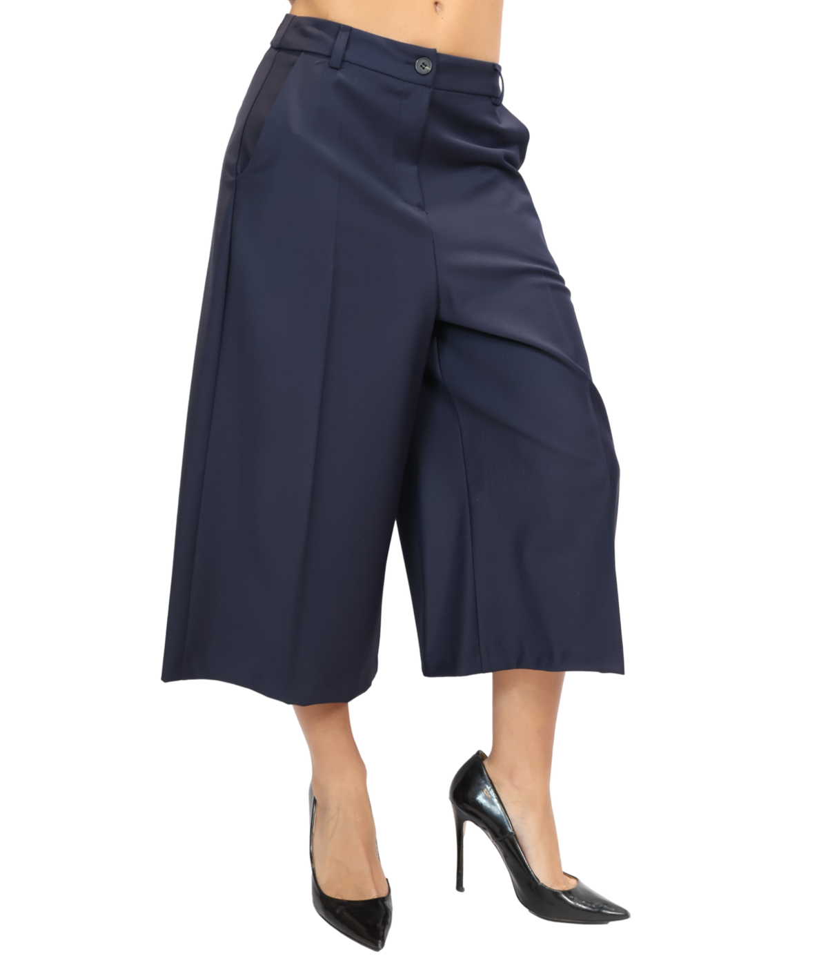 Motel Pantalone Blu da Donna