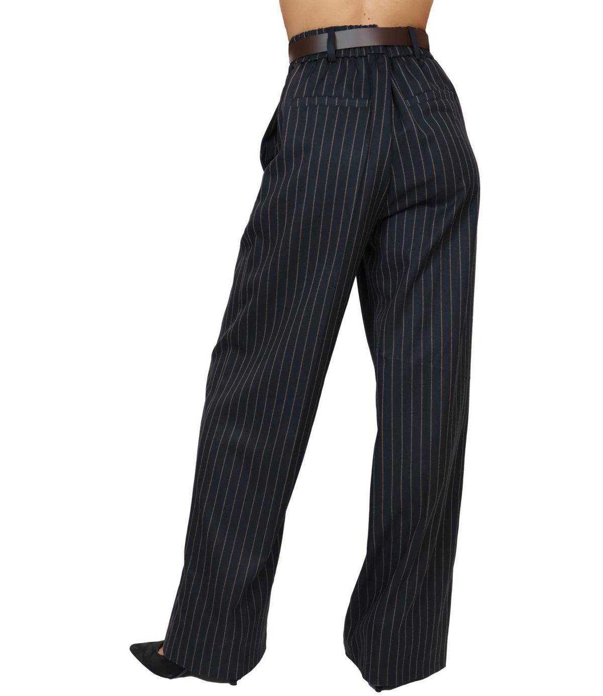 Motel Pantalone Blu da Donna