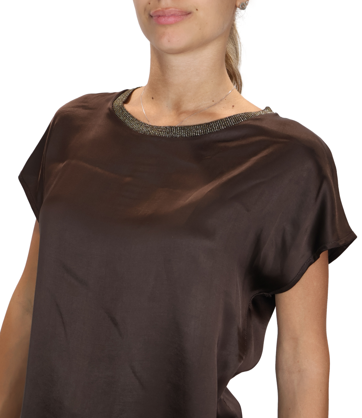 Motel Blusa Moka da Donna