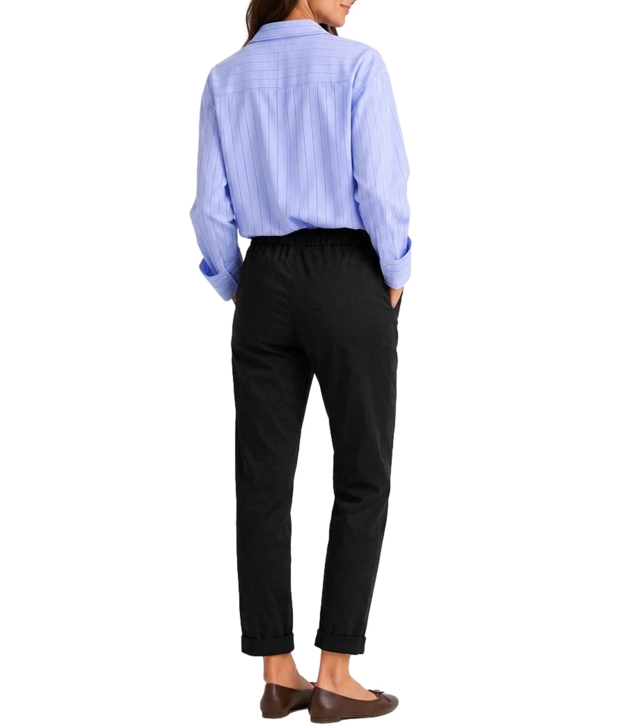 Myastreet Pantalone Nero da Donna