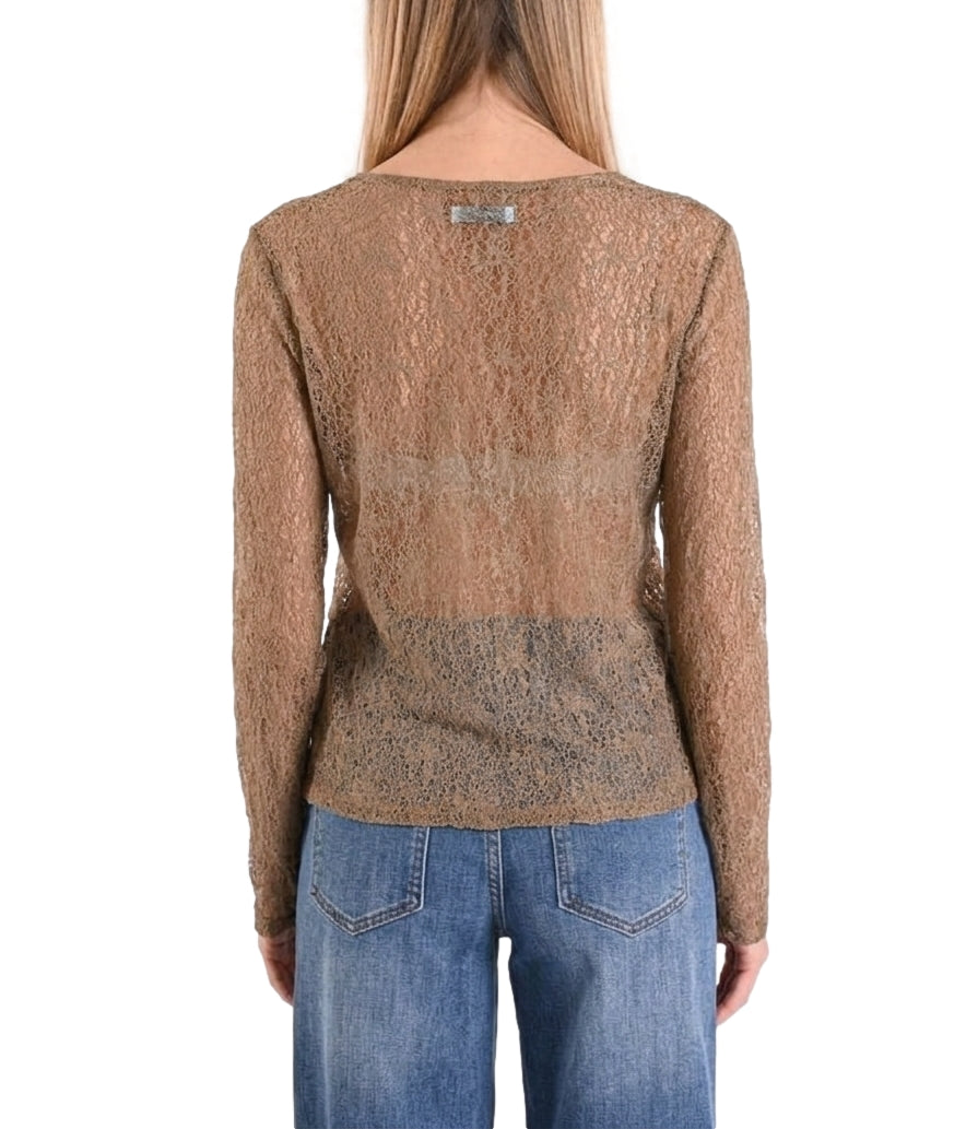 Myastreet Maglia Tabacco da Donna