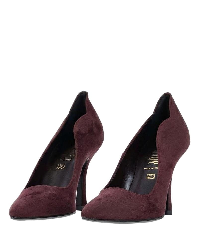 Ovye' Décolleté Bordo da Donna