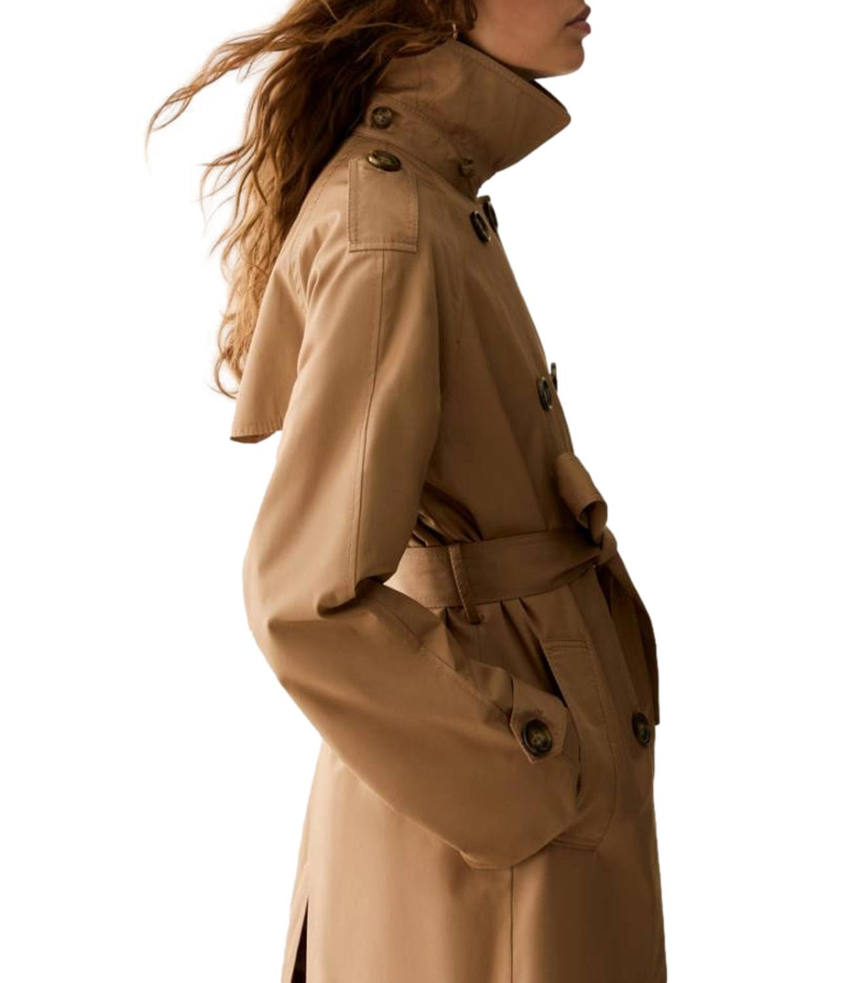 Penny Black Impermeabile Cammello da Donna