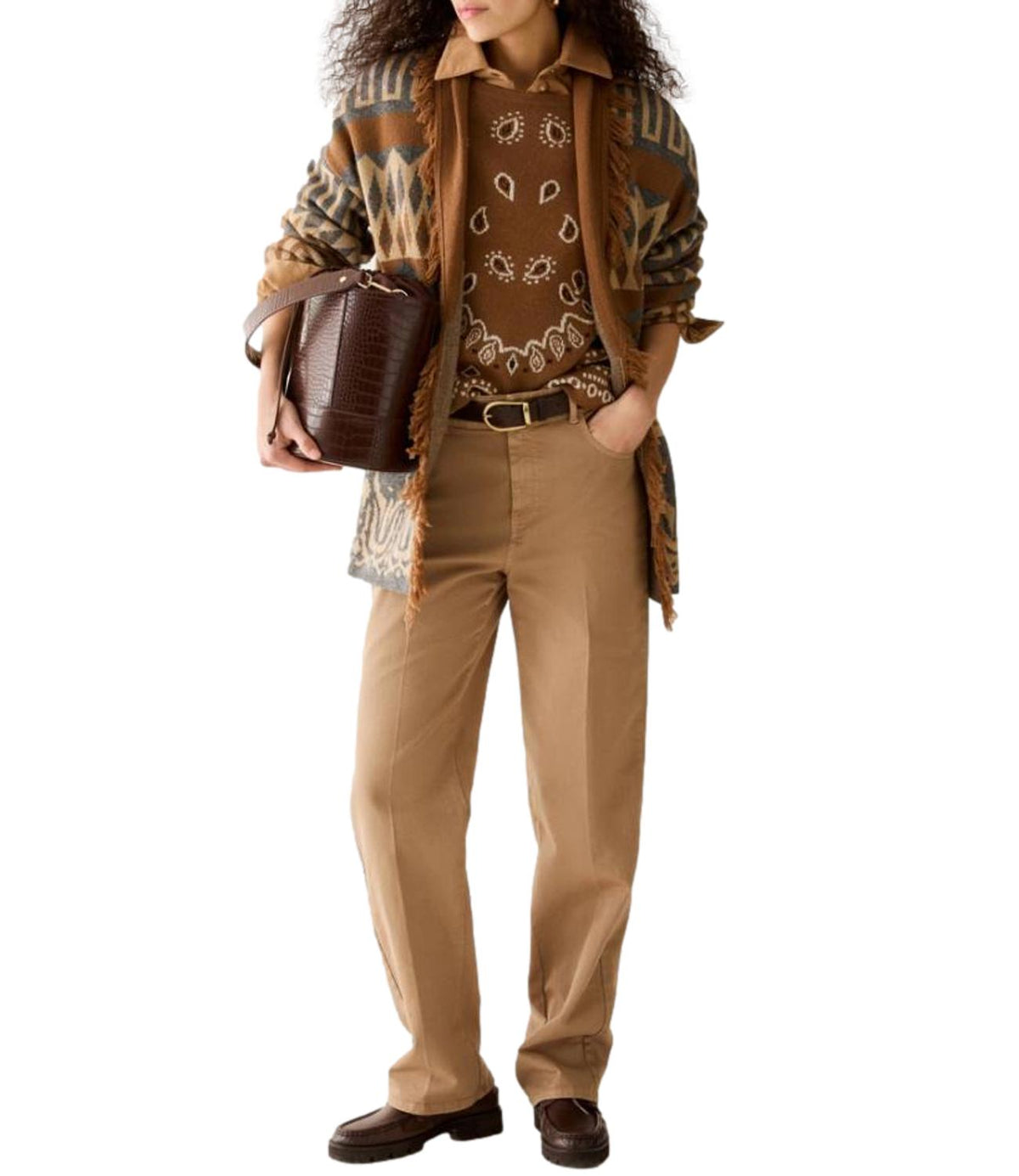Penny Black Cardigan Tabacco da Donna