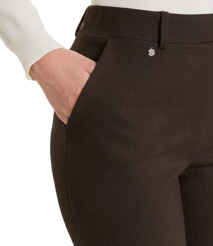 Ragno Pantalone Ebano Mel. da Donna