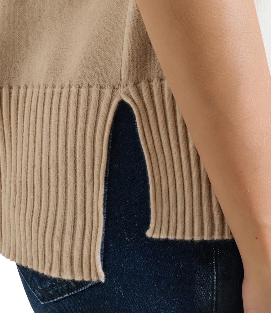 Ragno Maglia Cammello Mel. da Donna