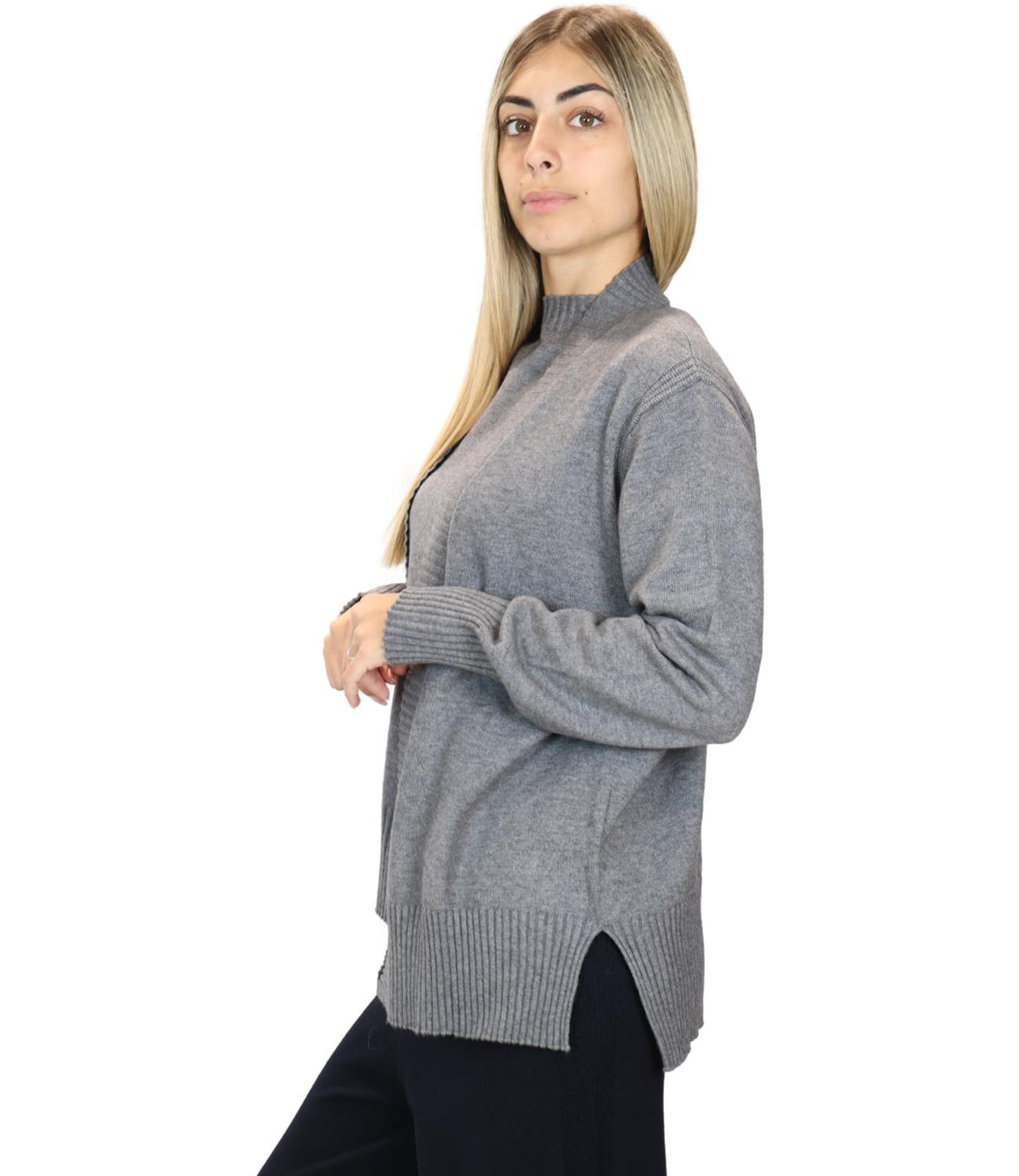 Ragno Cardigan Ardesia Mel. da Donna