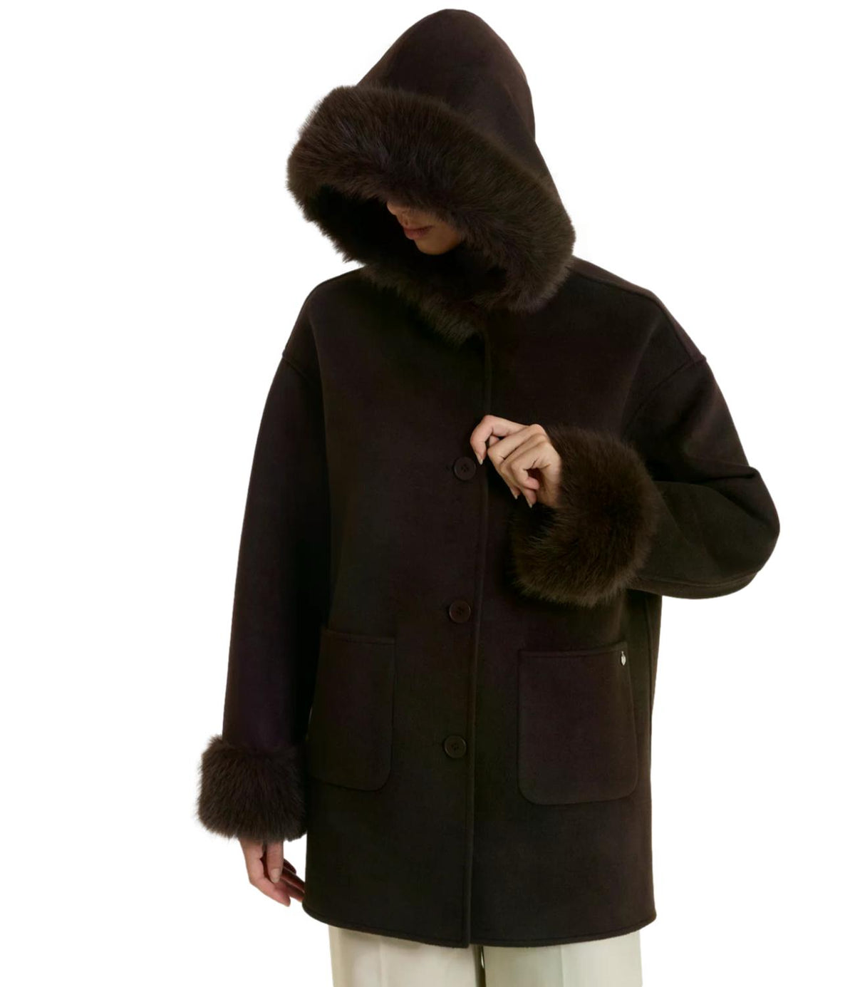 Ragno Cappotto Chocolate Torte da Donna