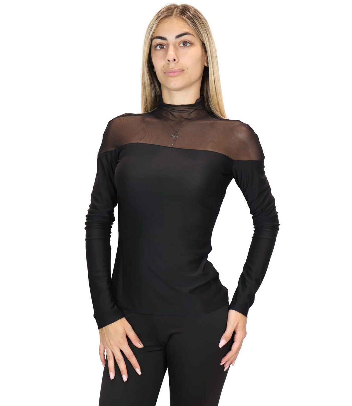 Silence Limited T-Shirt Black da Donna