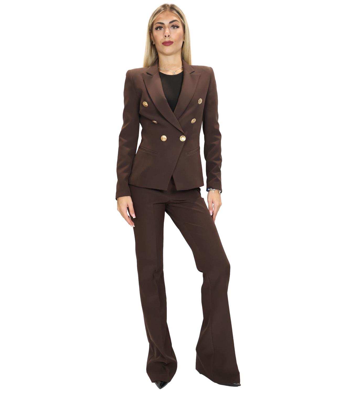 Silence Limited Giacca Dark Brown da Donna