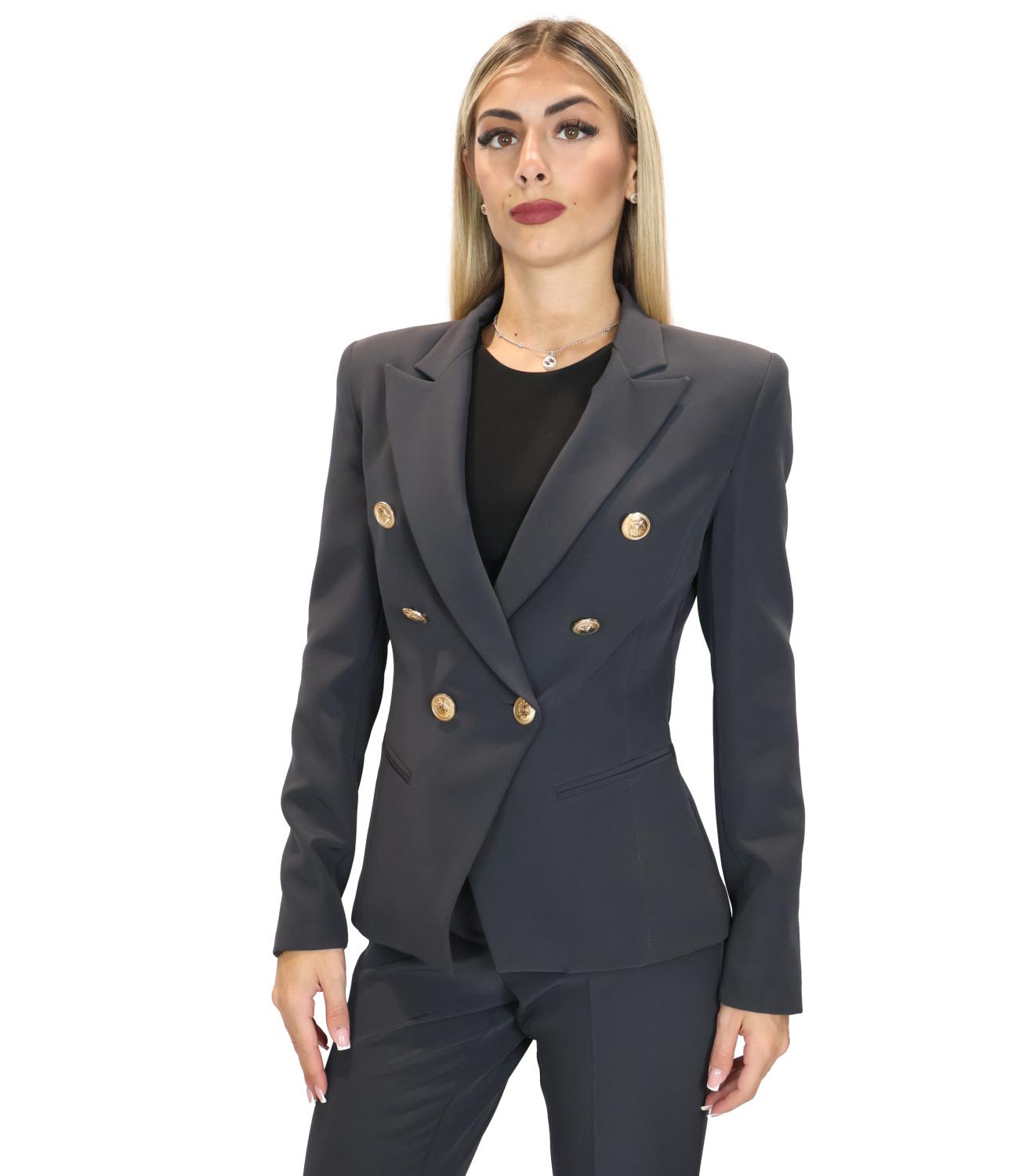 Silence Limited Giacca Dark Grey da Donna