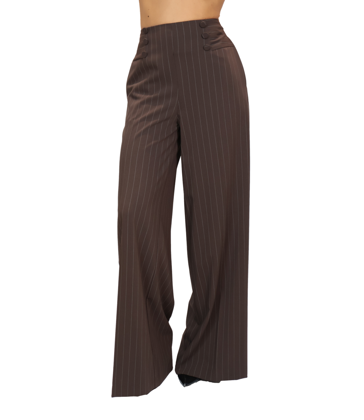 Silence Limited Pantalone Brown da Donna