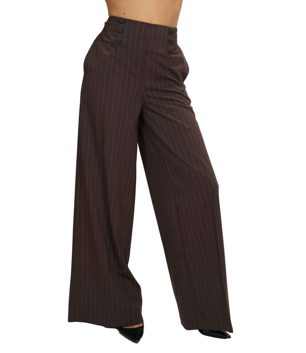 Silence Limited Pantalone Brown da Donna
