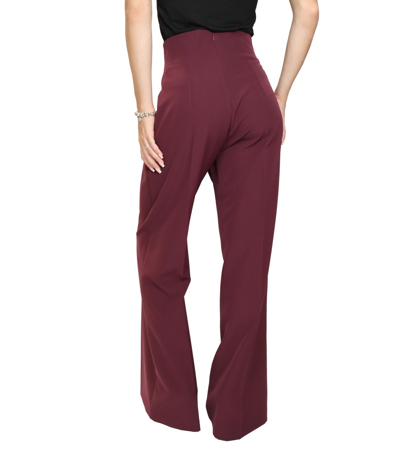 Silence Limited Pantalone Bordeaux da Donna