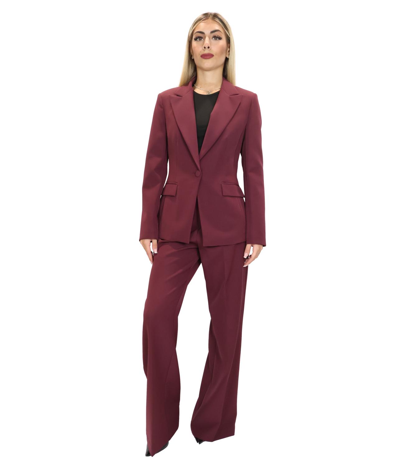 Silence Limited Giacca Bordeaux da Donna