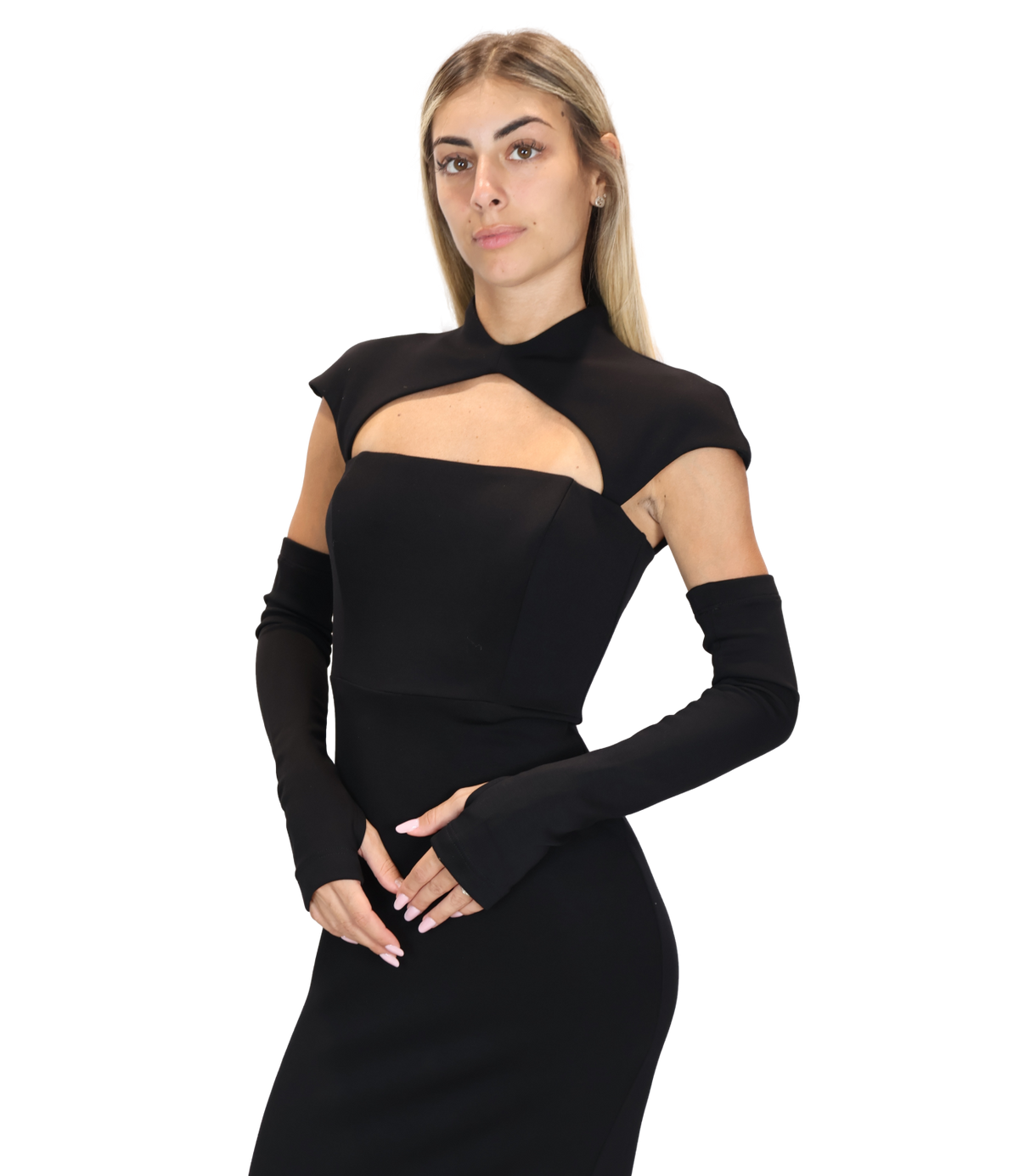 Silence Limited Abito Black da Donna