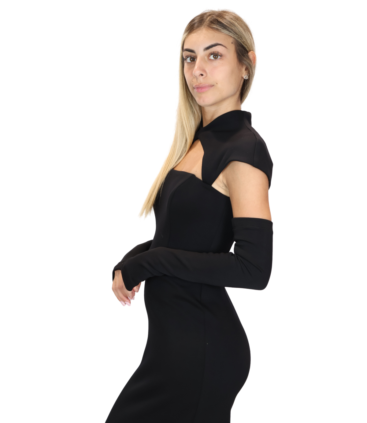 Silence Limited Abito Black da Donna