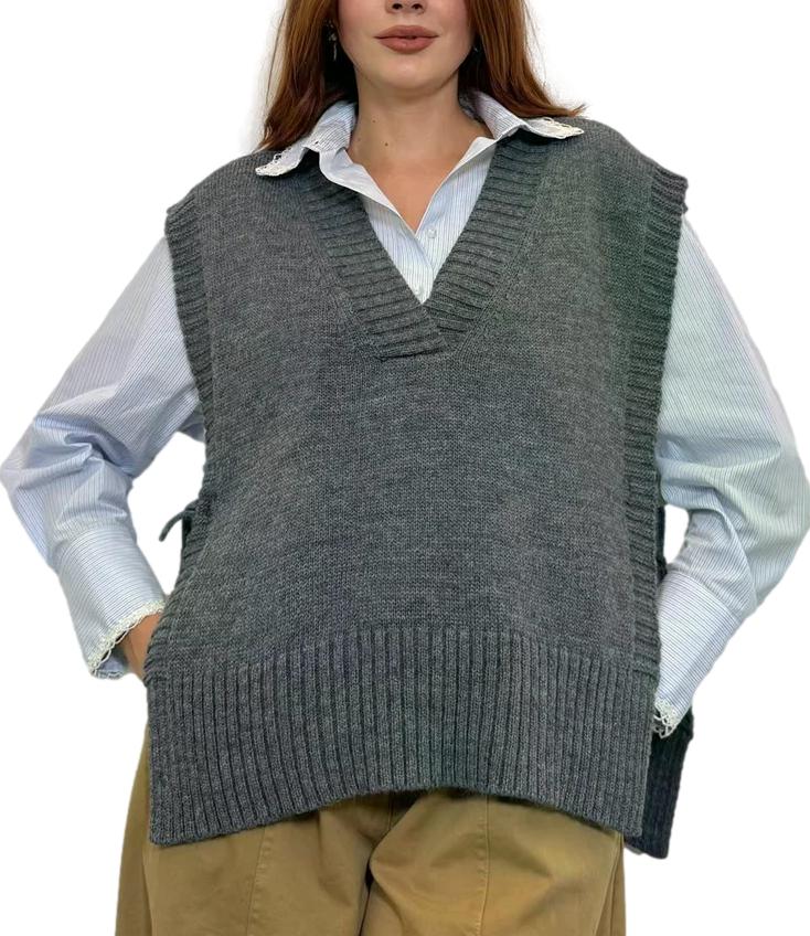 Souvenir Gilet Antracite da Donna