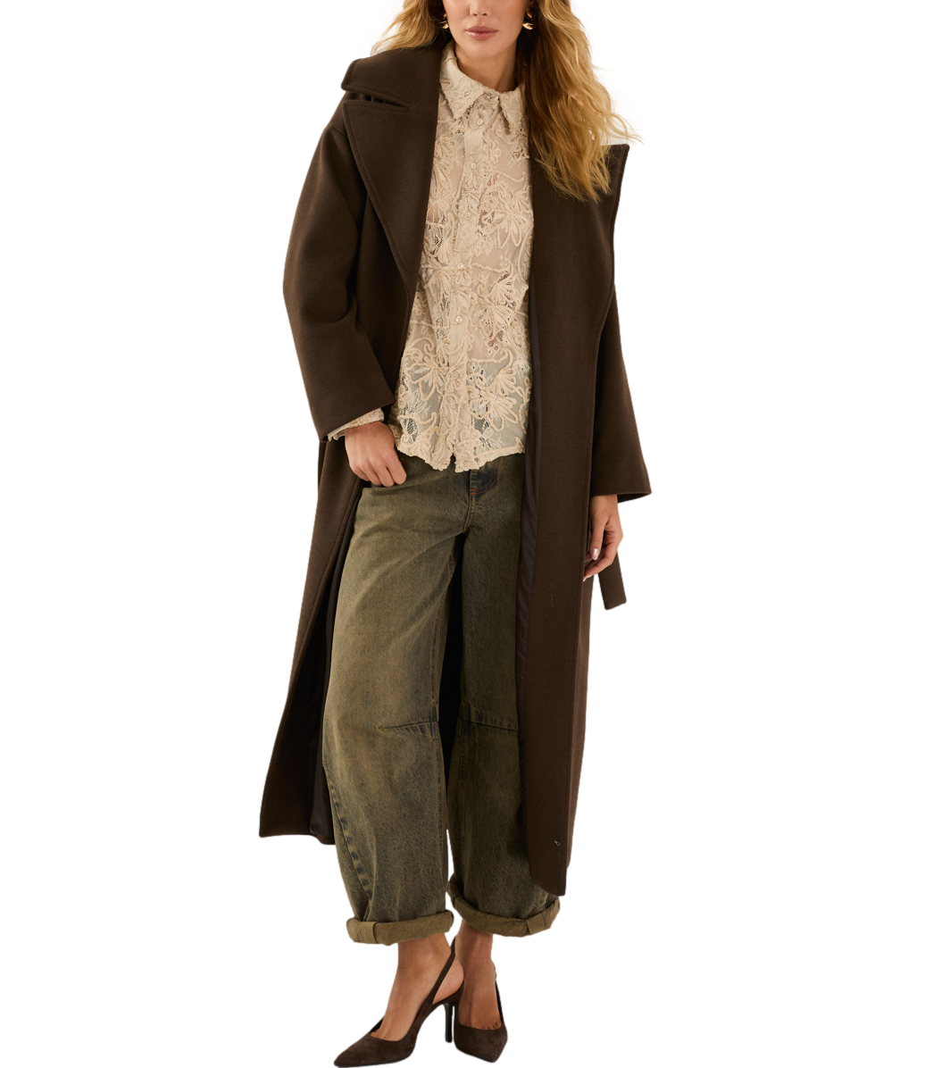 Souvenir Cappotto Cioccolato da Donna