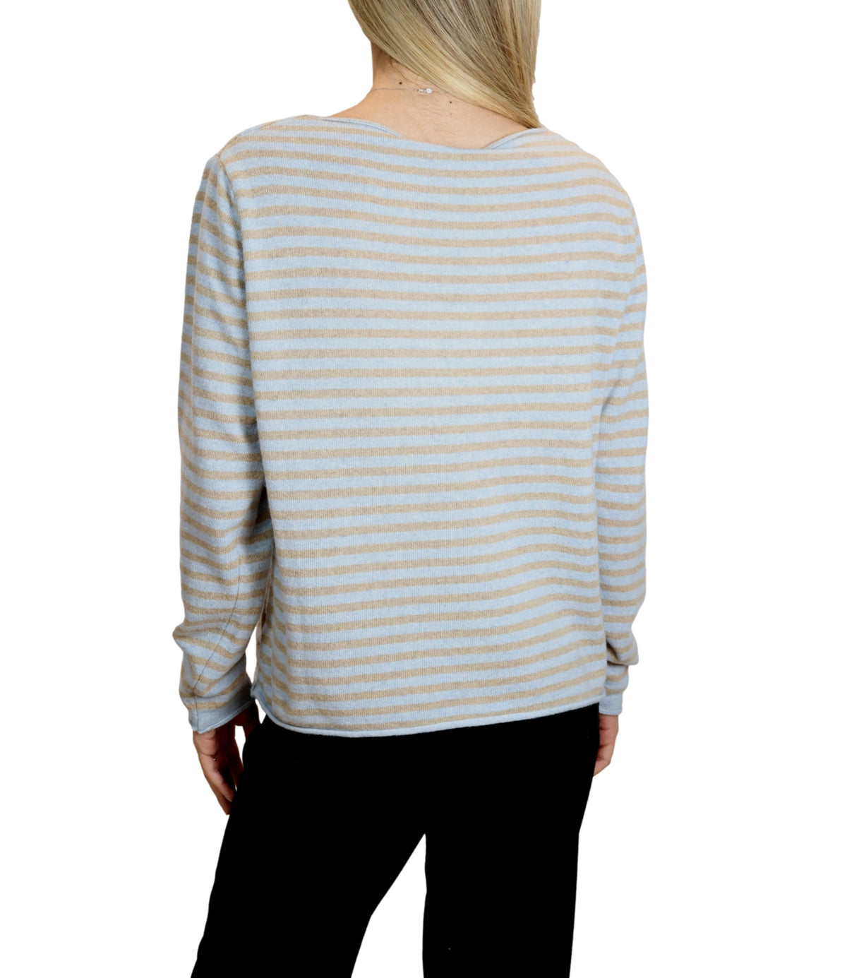 Studio it Maglia Celeste/cammello da Donna