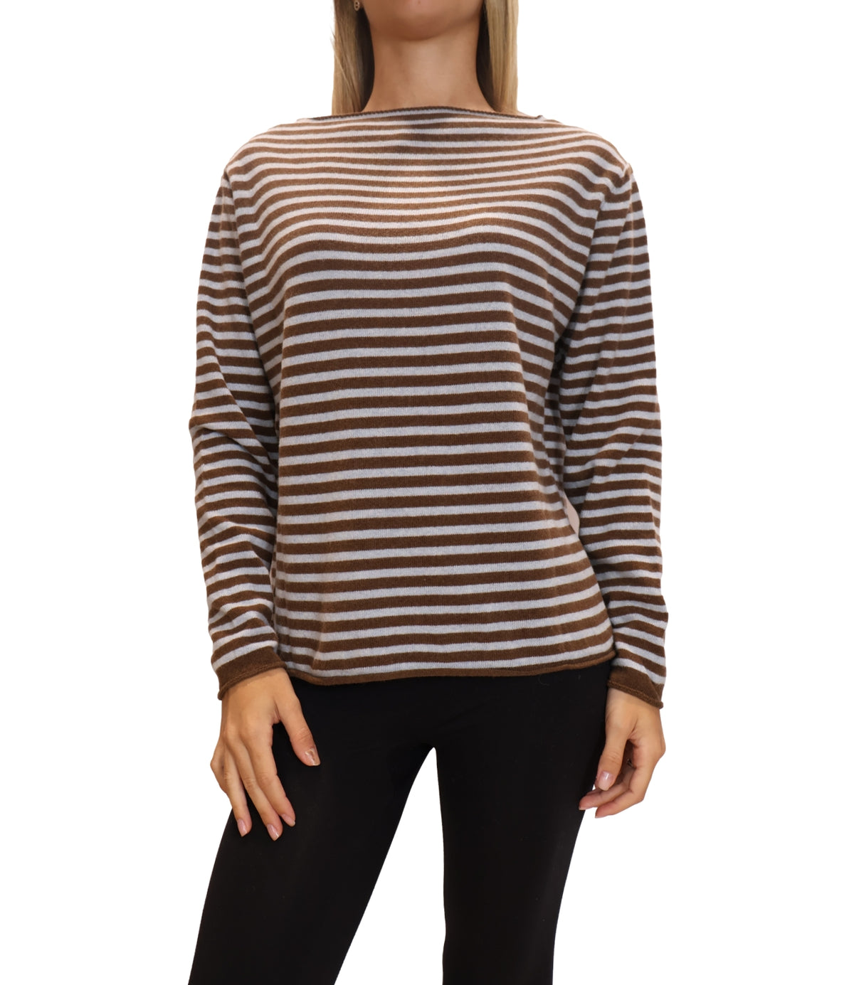 Studio it Maglia Celeste/moro da Donna