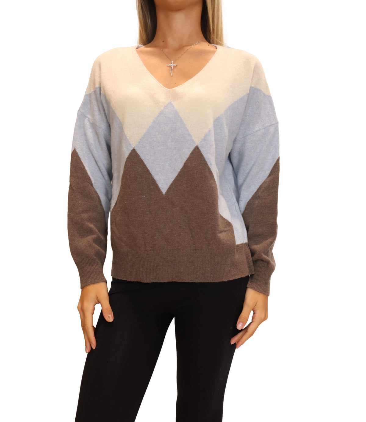 Studio it Maglia Celeste da Donna