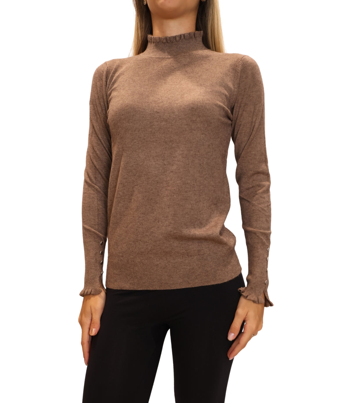 Studio it Maglia Tortora da Donna