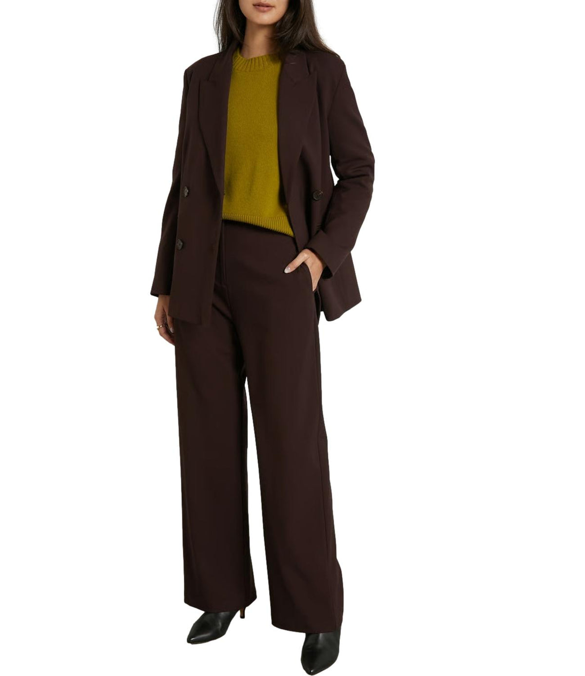 Suncoo Pantalone 53-Prune da Donna