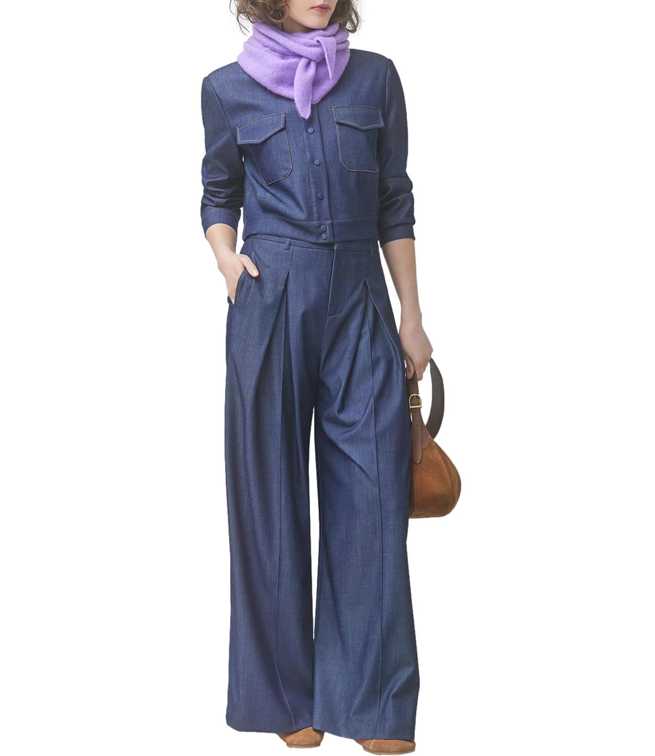Suncoo Camicia 35-Bleu Brut da Donna