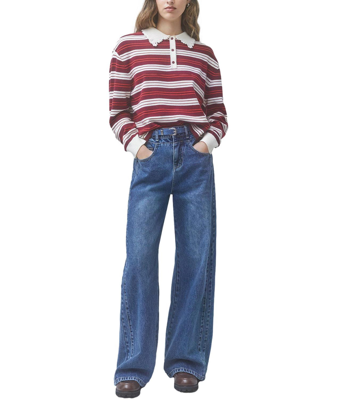 Suncoo Jeans 30-Bleu Jeans da Donna