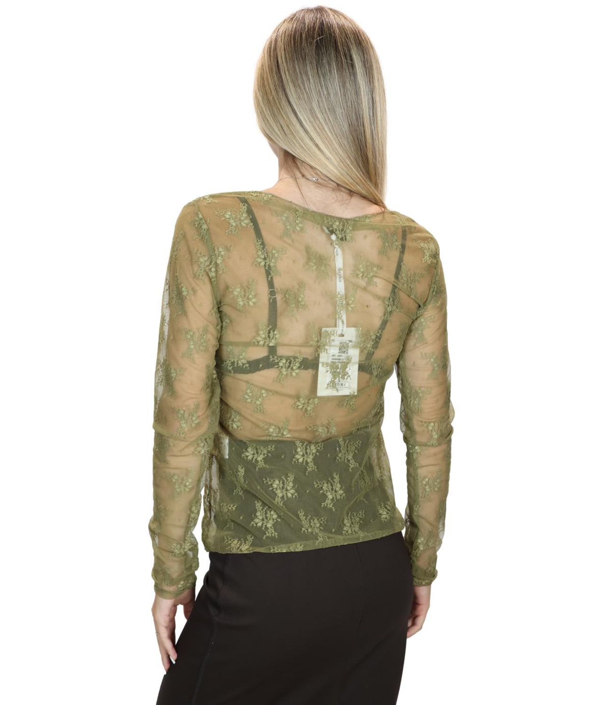 Susy Mix Maglia Verde Oliva da Donna