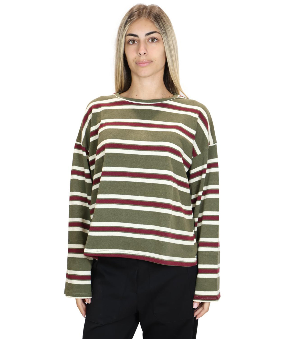 Susy Mix Maglia Verde da Donna