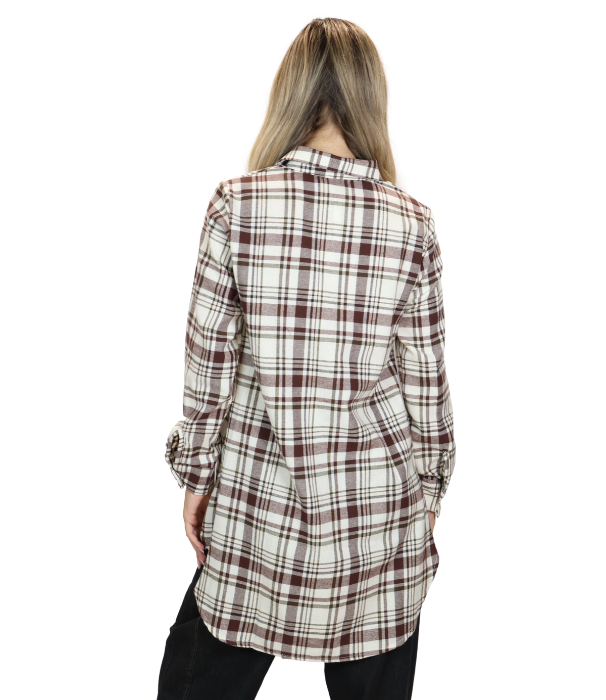 Susy Mix Camicia Vino da Donna