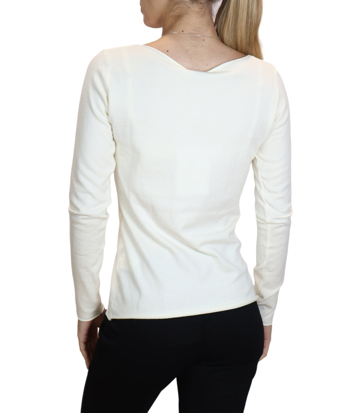 Susy Mix Maglia Crema da Donna