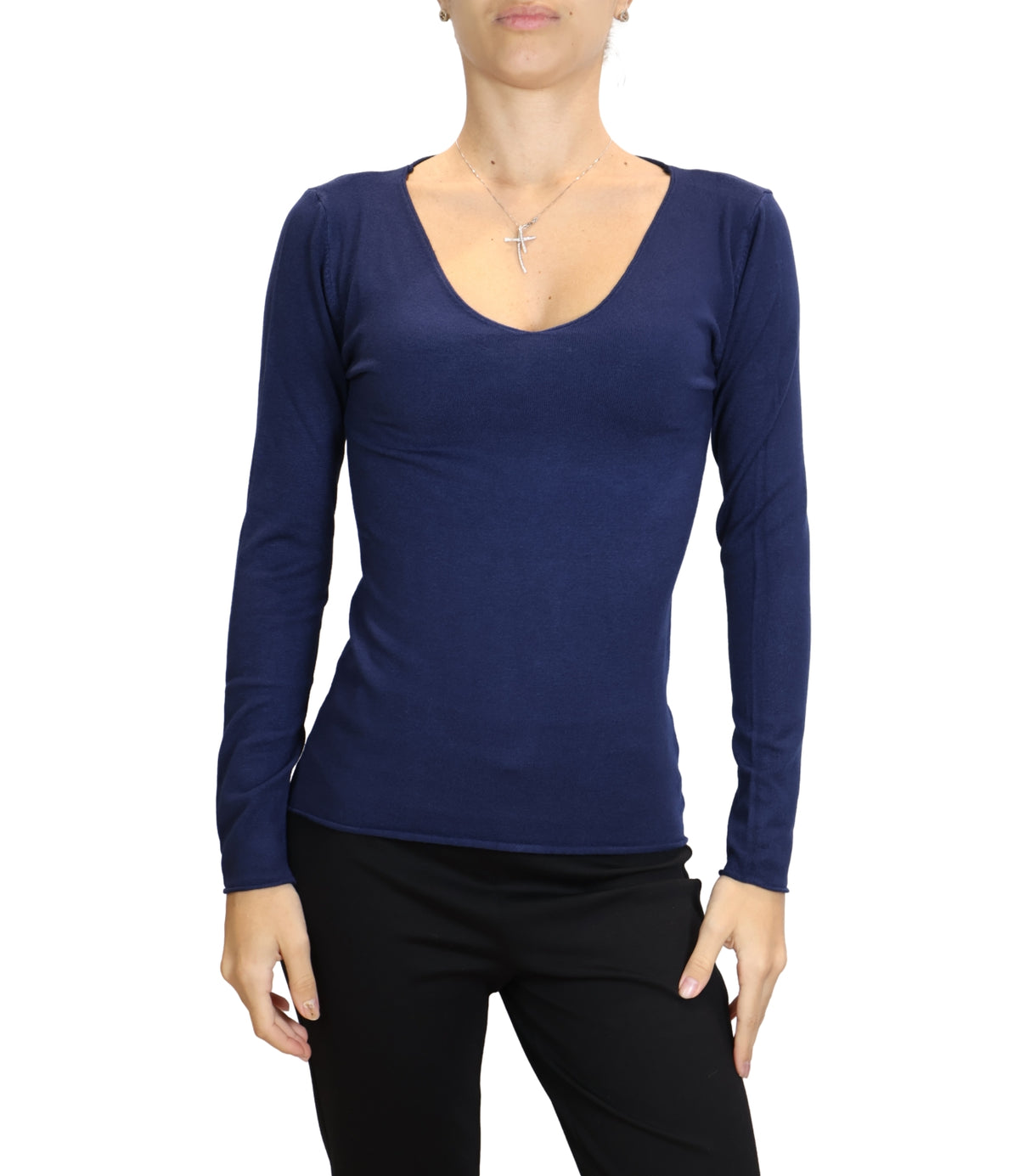 Susy Mix Maglia Blu da Donna