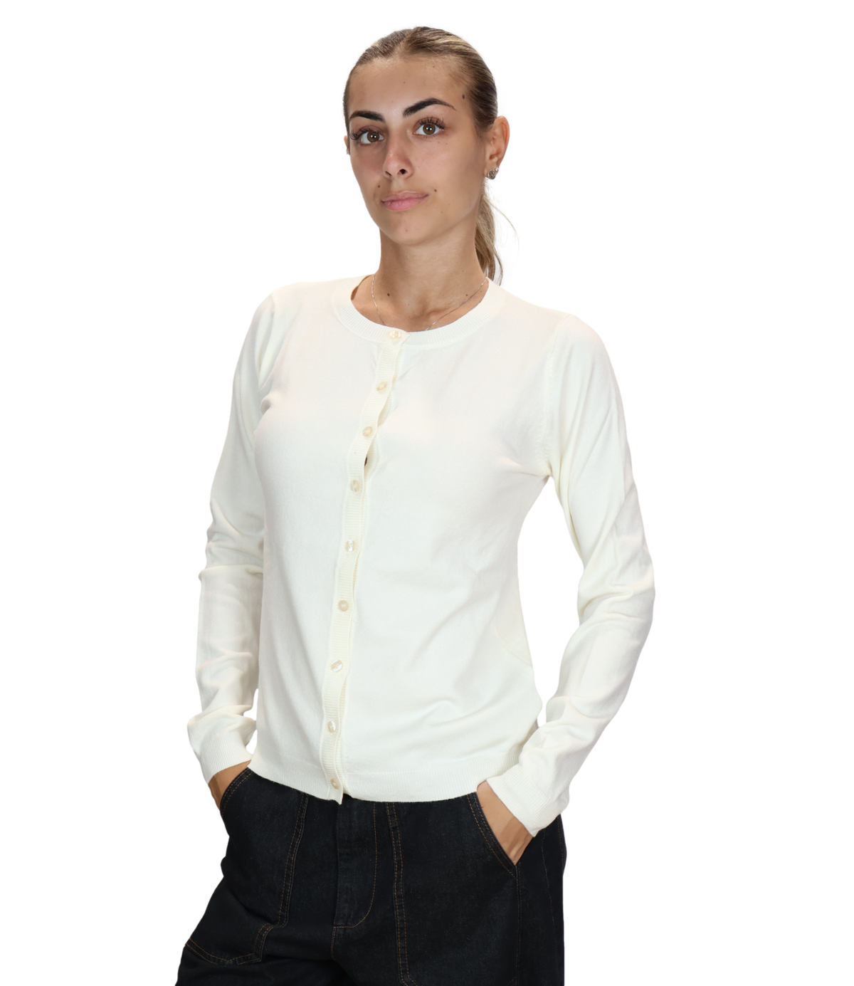 Susy Mix Giacchina Crema da Donna