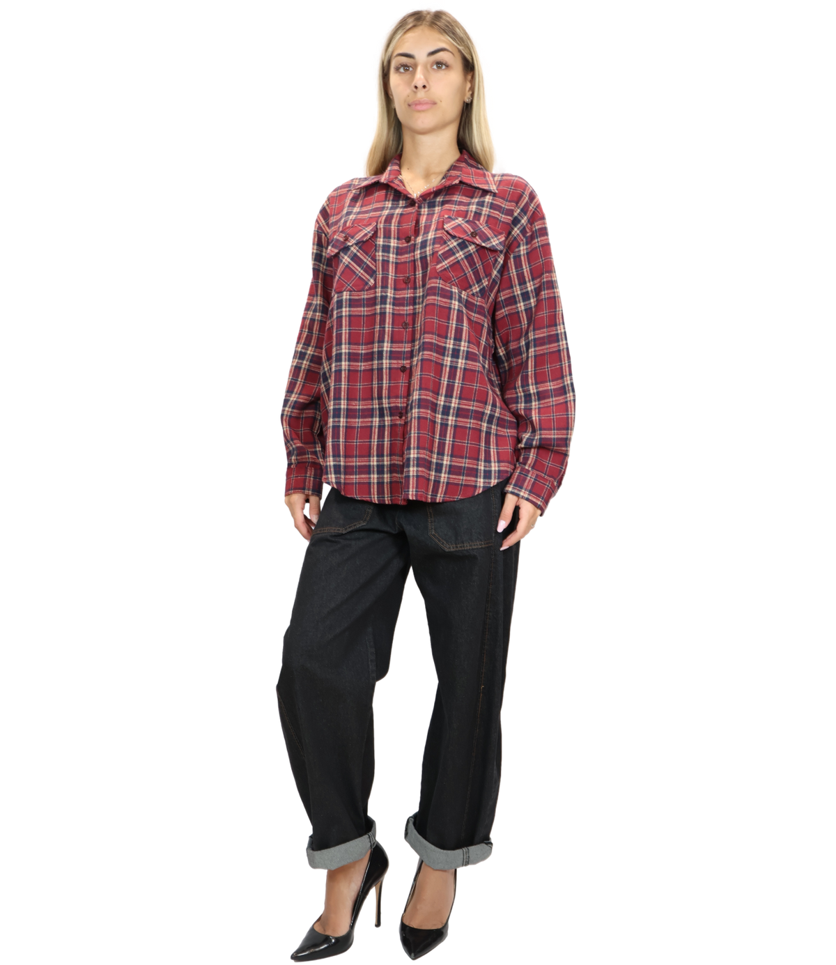 Susy Mix Pantalone Nero da Donna