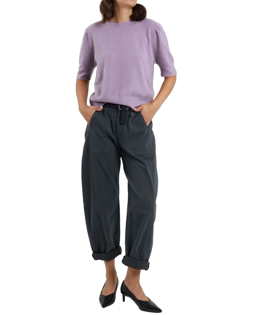 Susy Mix Pantalone Grigio Piombo da Donna