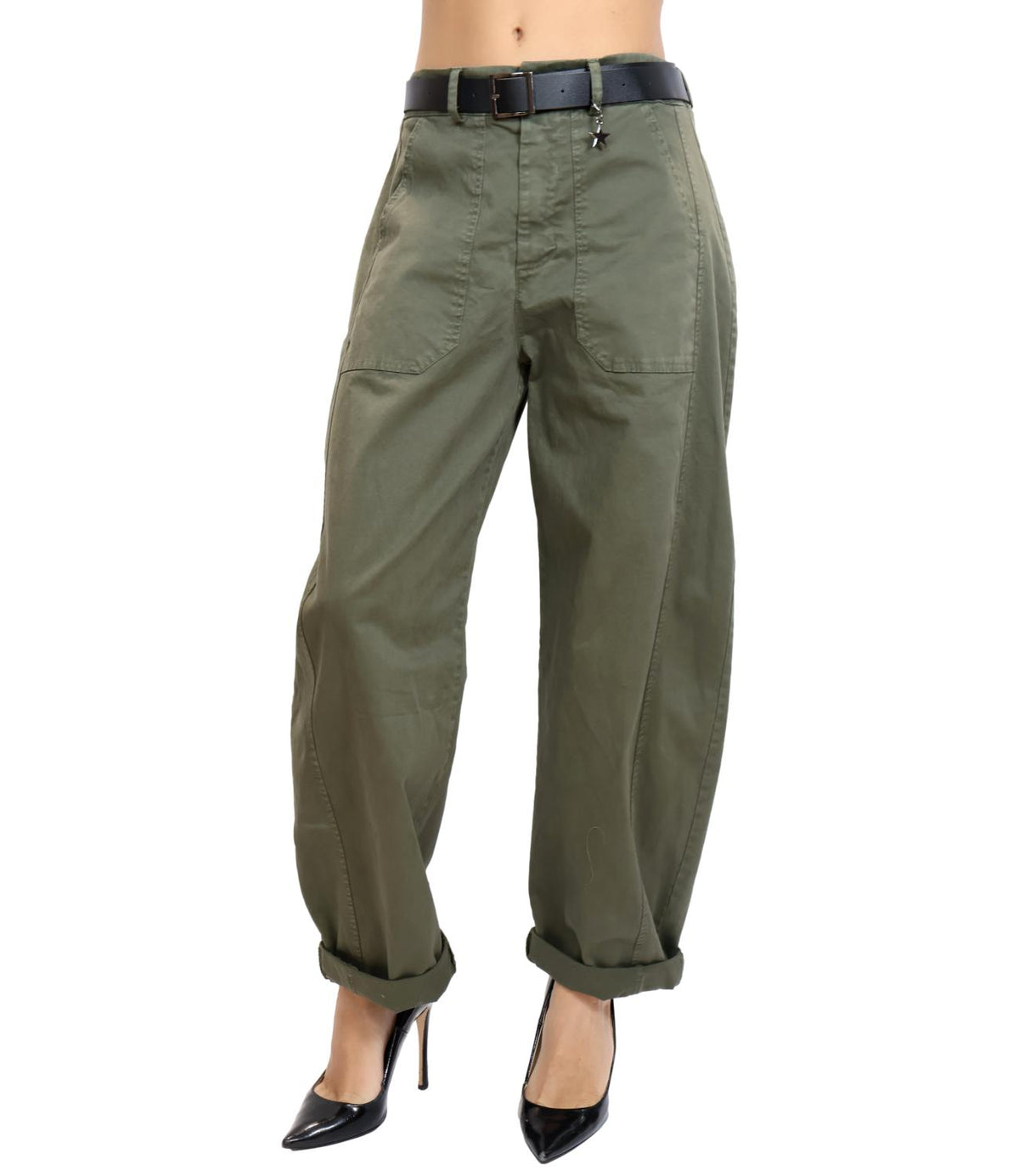 Susy Mix Pantalone Militare da Donna