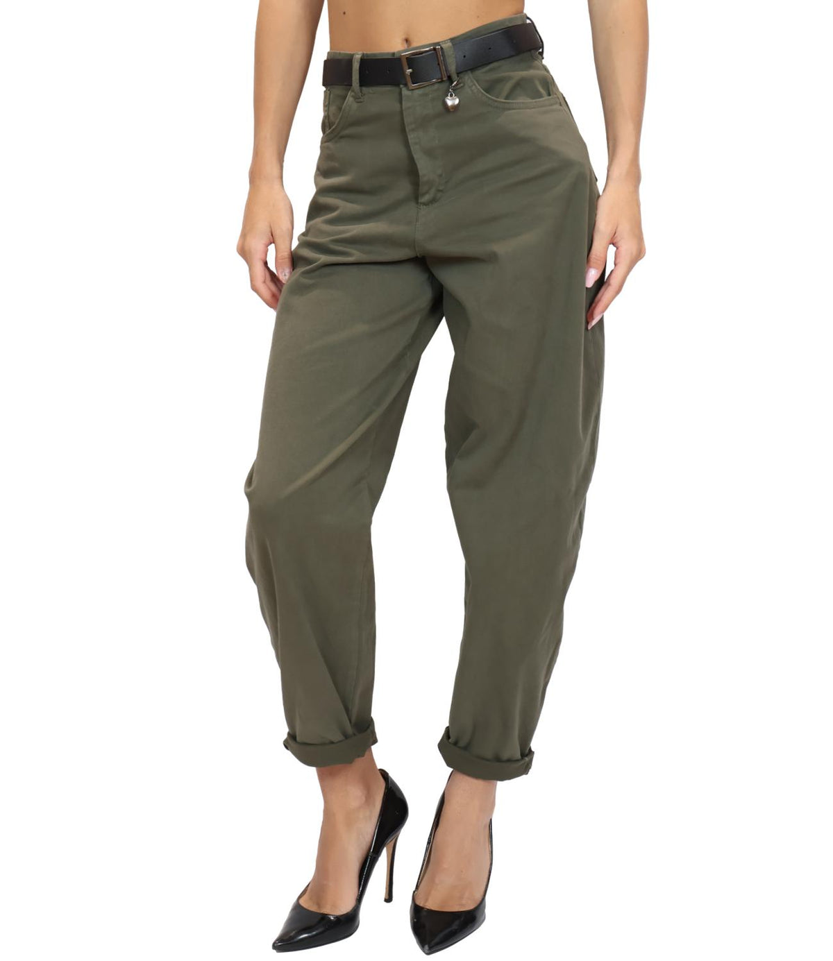 Susy Mix Pantalone Militare da Donna