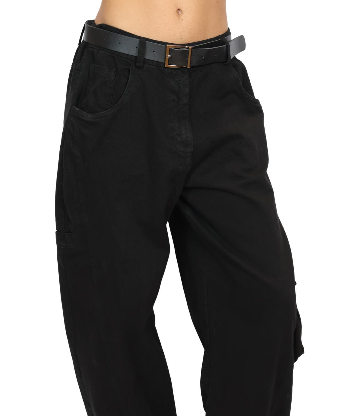 Susy Mix Pantalone Nero da Donna