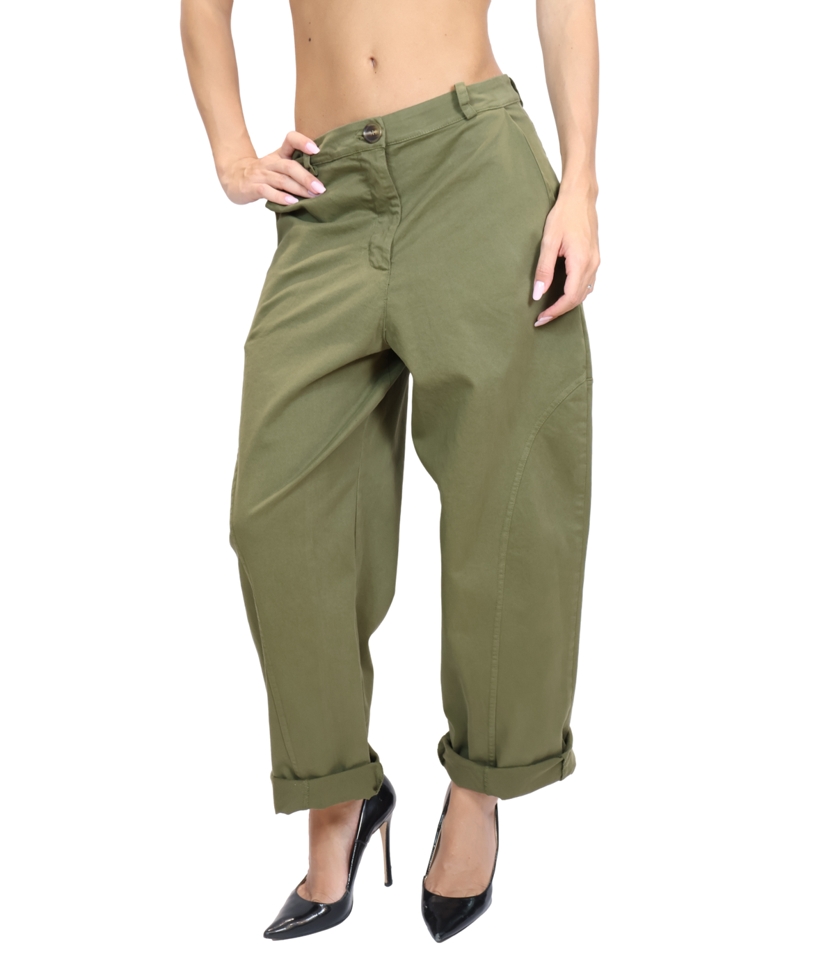 Susy Mix Pantalone Militare da Donna