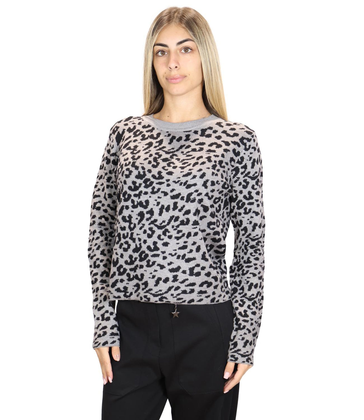 Susy Mix Maglia Grigio da Donna