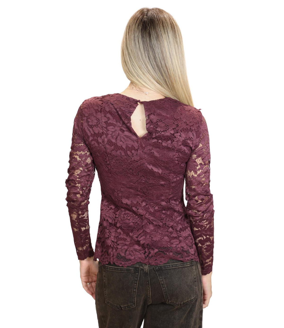 Susy Mix Maglia Vino da Donna