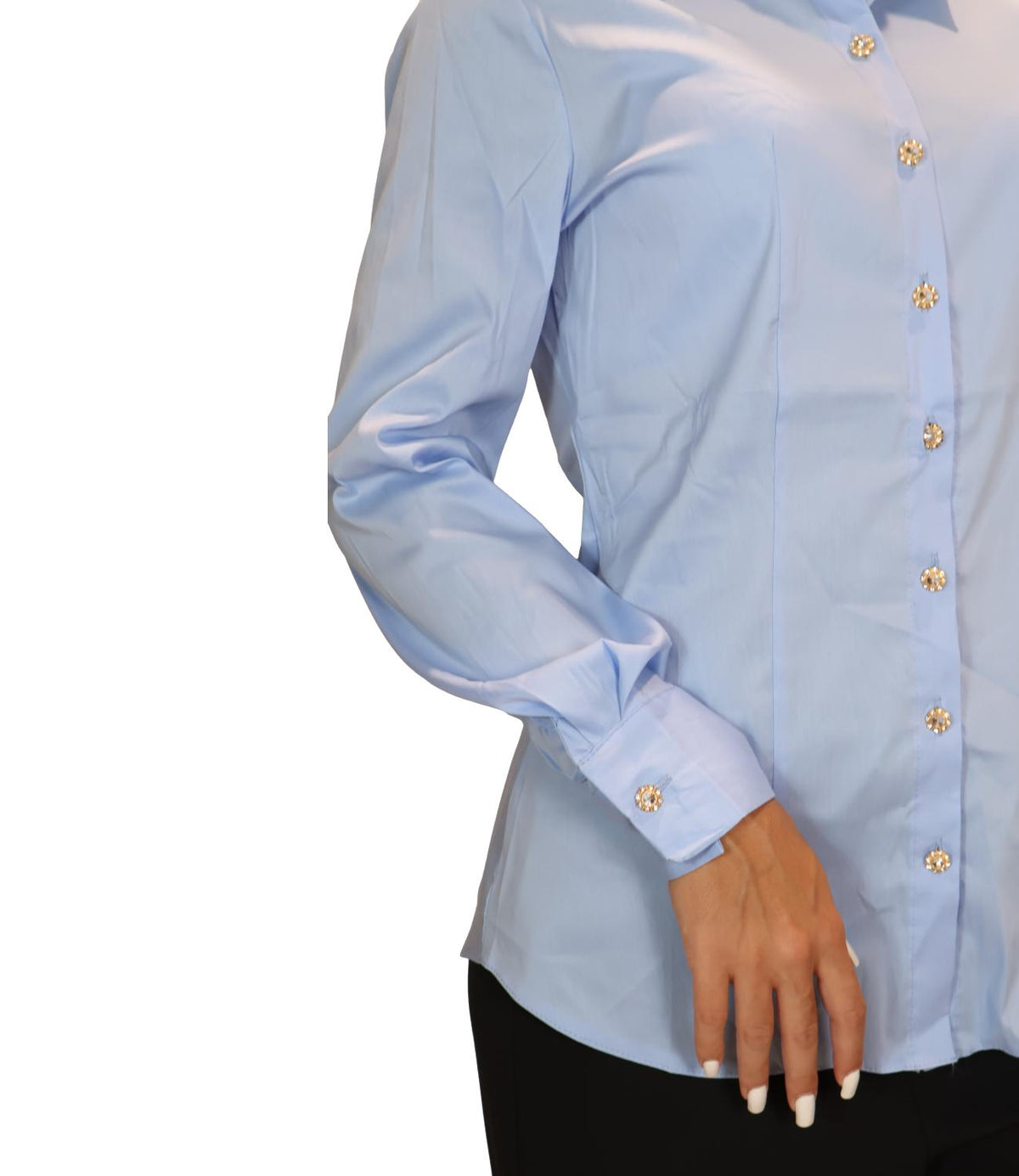 Susy Mix Camicia Celeste da Donna