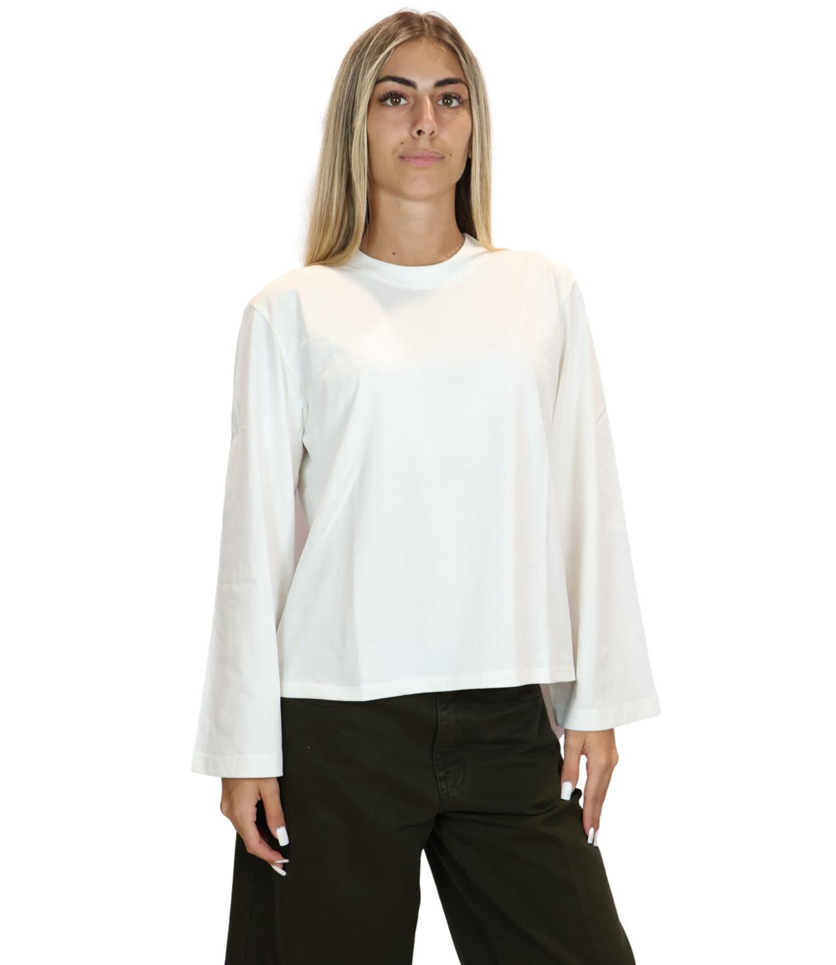Susy Mix T-Shirt Latte da Donna