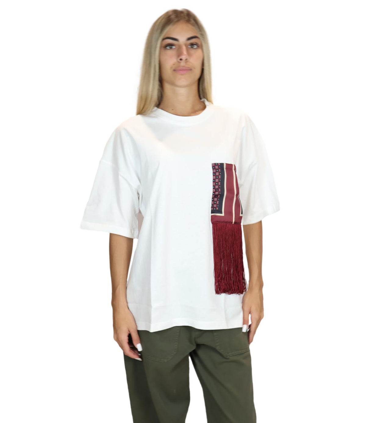 Susy Mix T-Shirt Latte da Donna