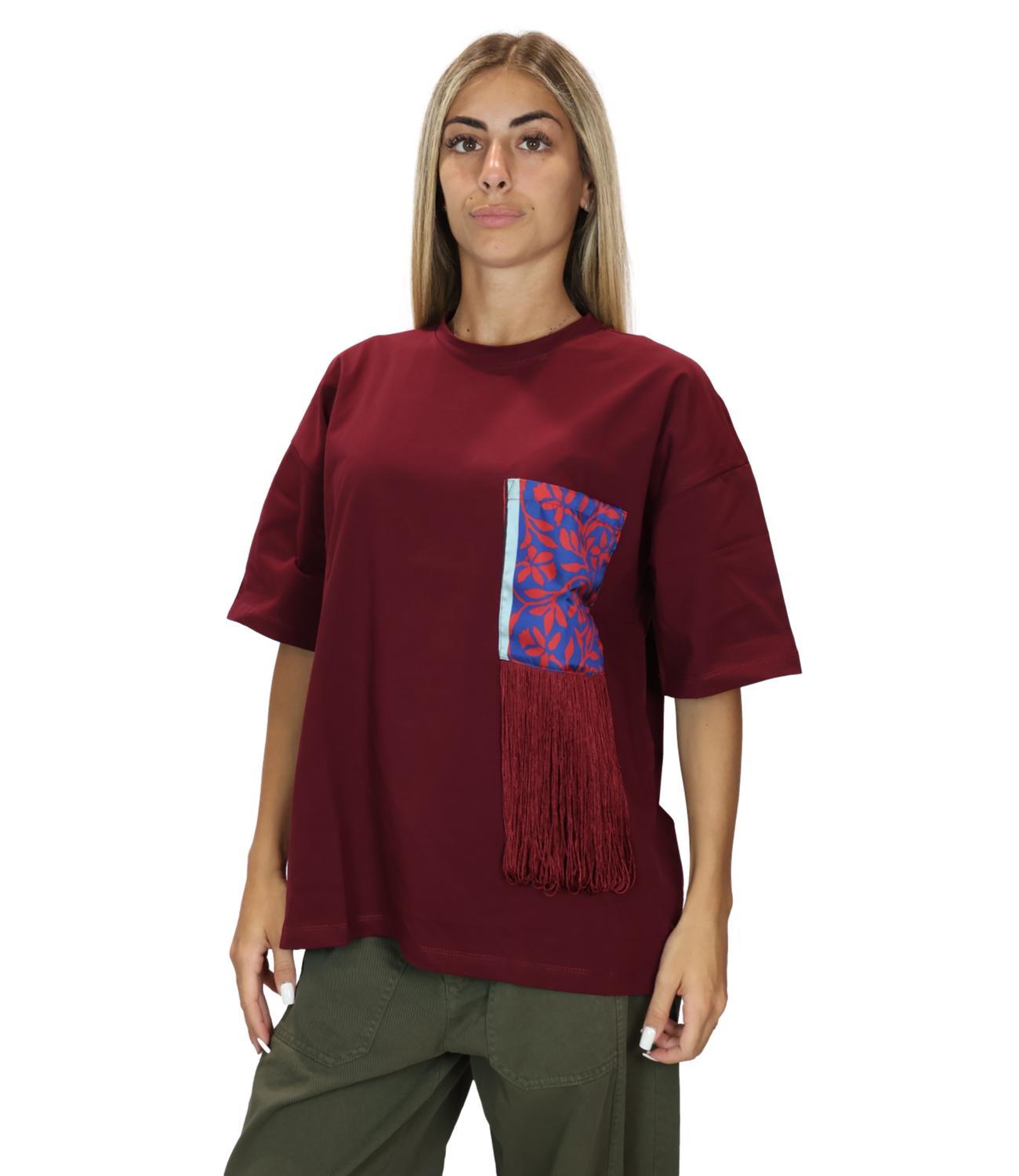 Susy Mix T-Shirt Fant.blu/rosso da Donna