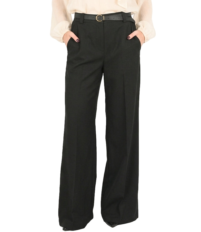 Susy Mix Pantalone Nero da Donna