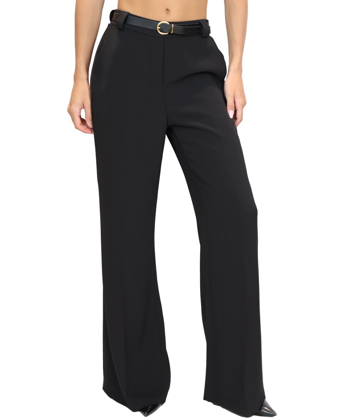 Susy Mix Pantalone Nero da Donna